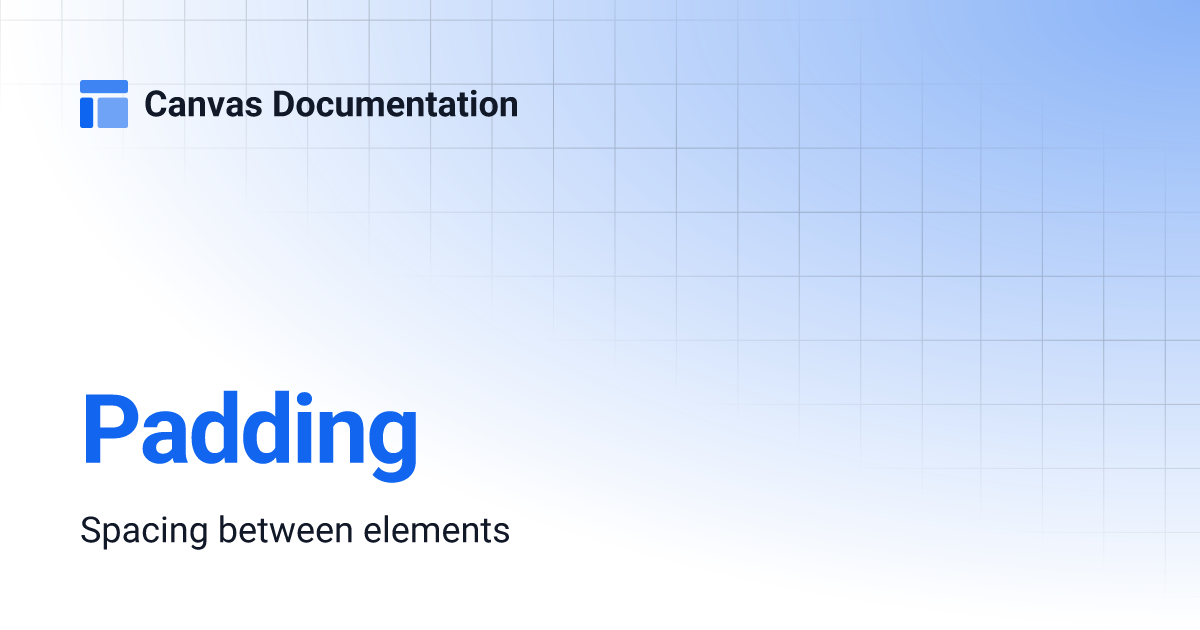 Padding Canvas Documentation